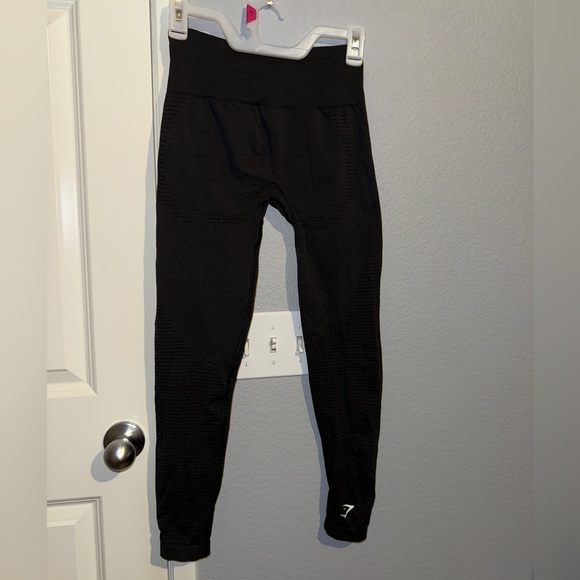 VITAL SEAMLESS 2.0 LEGGINGS Size Small Black Marl (Short length) - Picture 4 of 15